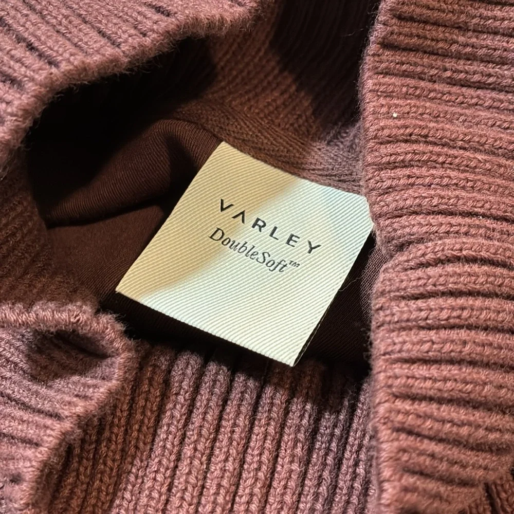 NWOT Varley Barker High Neck Sweat Doublesoft Sz S - Picture 8 of 10